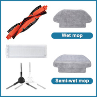 HEPA filtr Mop tkaniny dla Xiaomi Mi Robot Mop próżniowy Pro styl02ym akcesoria do robota odkurzającego Mijia główne szczotki boczne części 5
